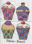 Cross stitch square for Ashleigh H's quilt