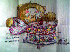 Cross stitch square for Ashleigh H's quilt