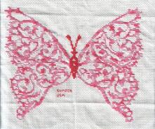Cross stitch square for Natasha F's quilt
