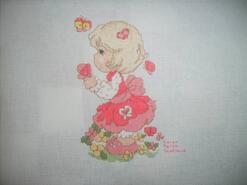 Cross stitch square for Natasha F's quilt