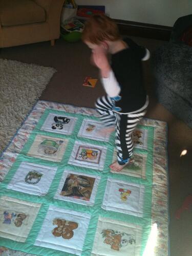 Photo of Jack Bs quilt