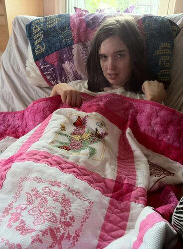 Photo of Georgina Ps quilt