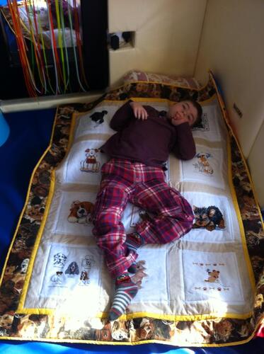 Photo of Teddy Ts quilt