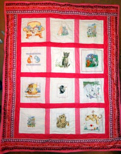 Photo of Georgia Cs quilt