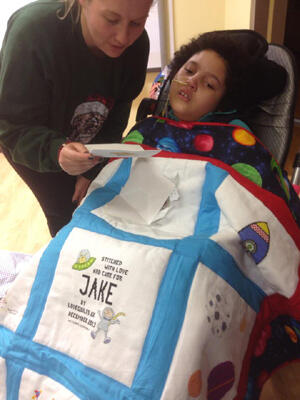 Photo of Jake Ss quilt