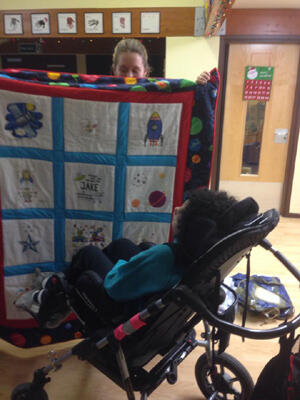 Photo of Jake Ss quilt