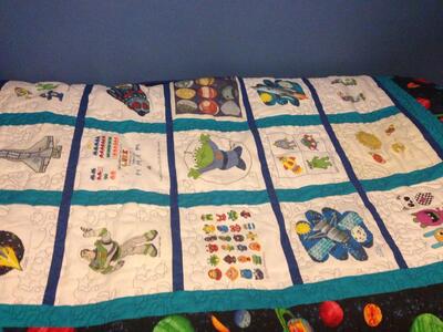Photo of Luke Ss quilt