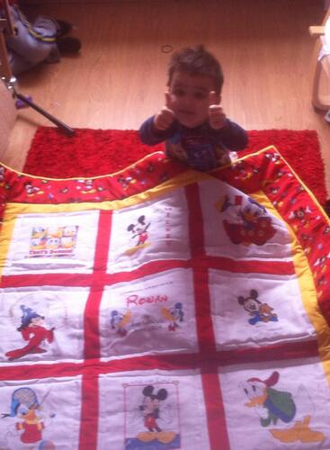 Photo of Rowan Ss quilt
