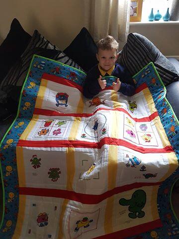 Photo of Kyle Ss quilt
