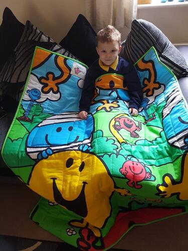 Photo of Kyle Ss quilt