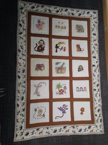 Photo of Luke Bs quilt