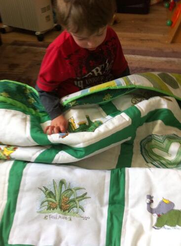 Photo of Travis Bs quilt
