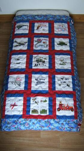 Photo of Jack Ds quilt