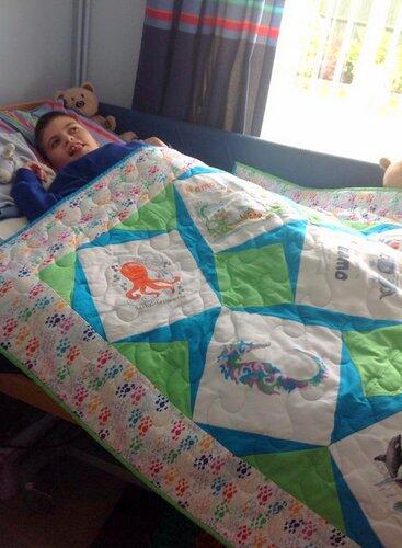 Photo of Owen Ls quilt