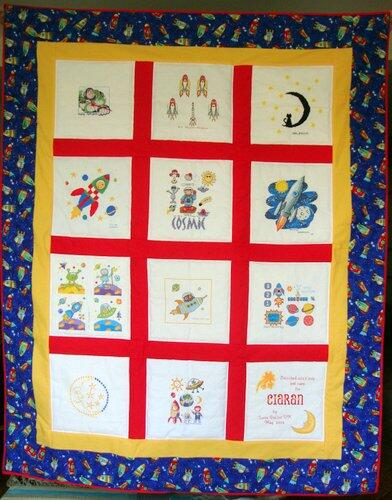 Photo of Ciaran Ms quilt