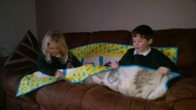 Photo of Darien Gs quilt