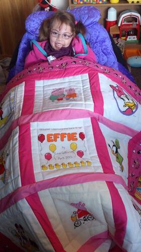 Photo of Effie Hs quilt