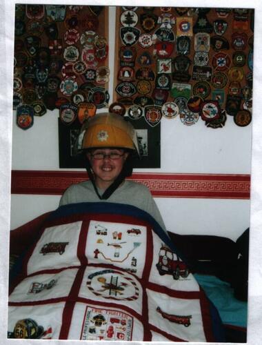 Photo of Jon Paul Os quilt