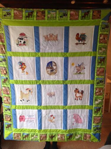 Photo of Arthur Ws quilt