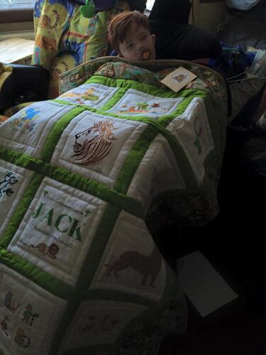 Photo of Jack Ms quilt