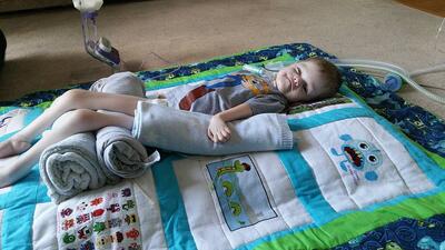 Photo of Louie Bs quilt