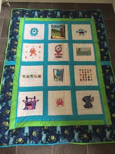 Photo of Louie Bs quilt