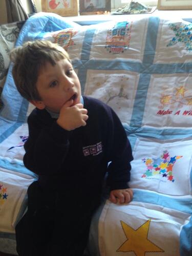 Photo of Charlie As quilt