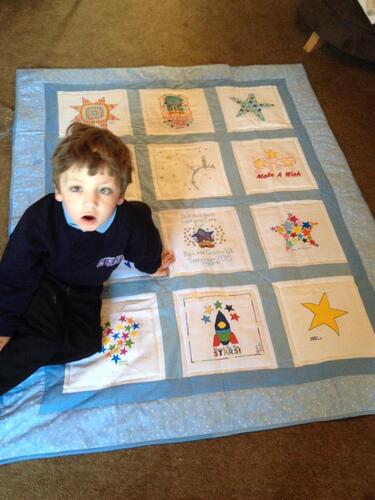 Photo of Charlie As quilt