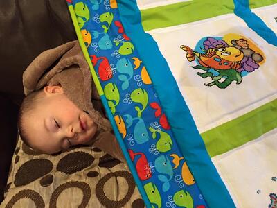 Photo of Anthony-Jacks quilt