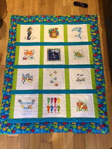 Photo of Anthony-Jacks quilt