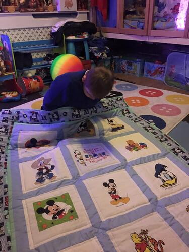 Photo of James Ws quilt
