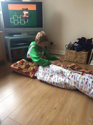Photo of Samuel As quilt