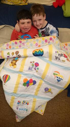 Photo of Jamie Ps quilt