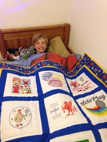 Photo of Danny Fs quilt