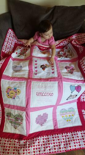 Photo of Willow Hs quilt