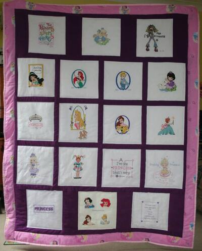 Photo of Caitlin Ms quilt