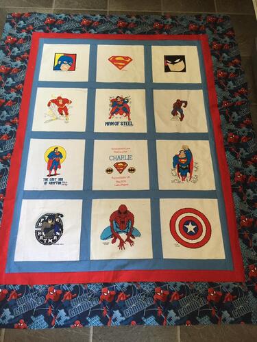 Photo of Charlie Cs quilt