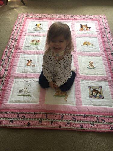 Photo of Alexis Hs quilt