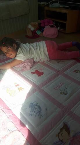 Photo of Lillies quilt