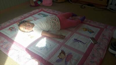 Photo of Lillies quilt