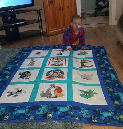 Photo of Frankie Ls quilt