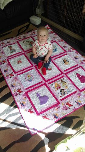 Photo of Annabelle Fs quilt