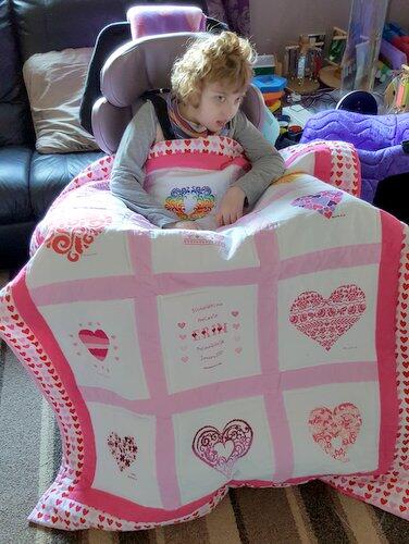 Photo of Erin Js quilt