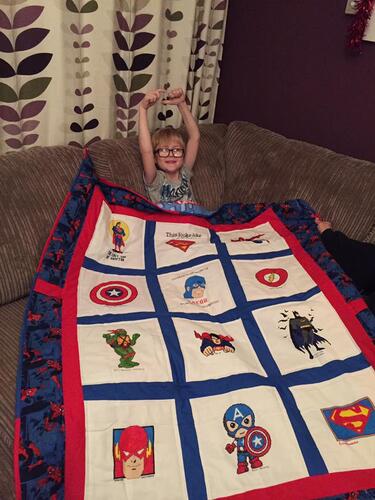 Photo of Jacob Ms quilt