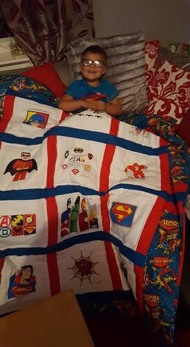 Photo of Cian Ds quilt