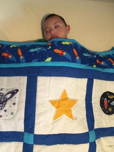 Photo of Gareth Ms quilt
