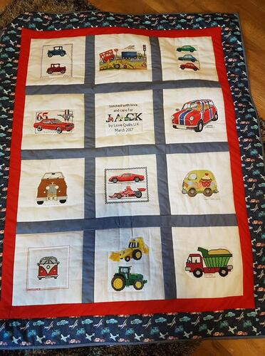 Photo of Jack Ms quilt