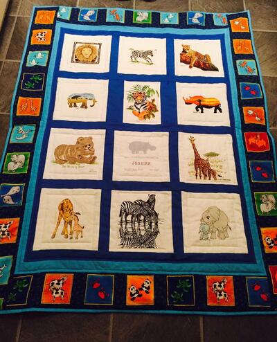 Photo of Joseph Ss quilt