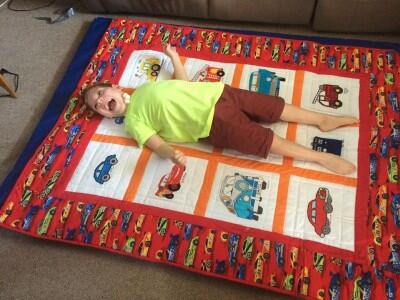 Photo of Sam Hs quilt