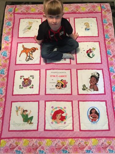 Photo of Emily-Grace Ws quilt